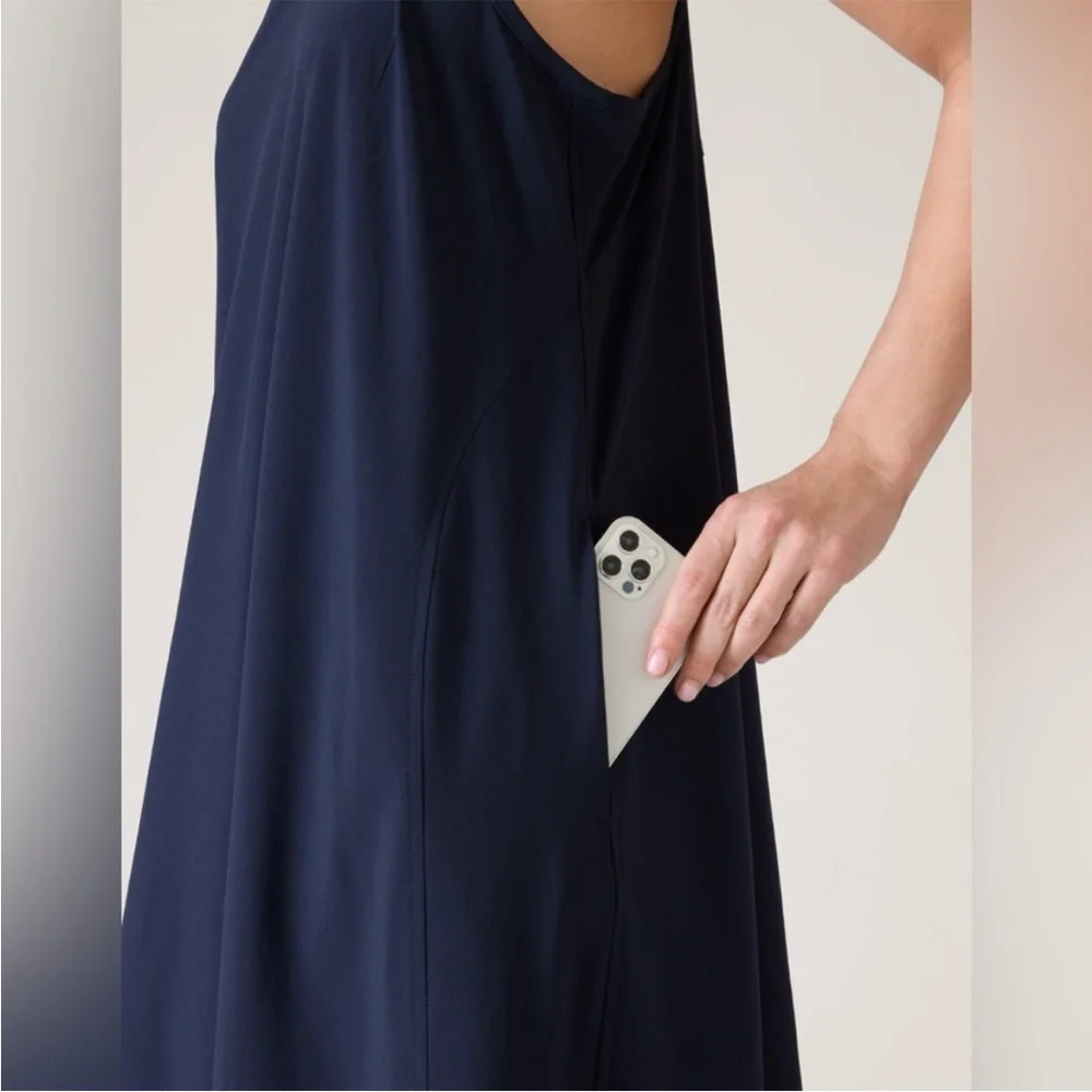 Athleta Presidio Dress Navy - Picture 7 of 8